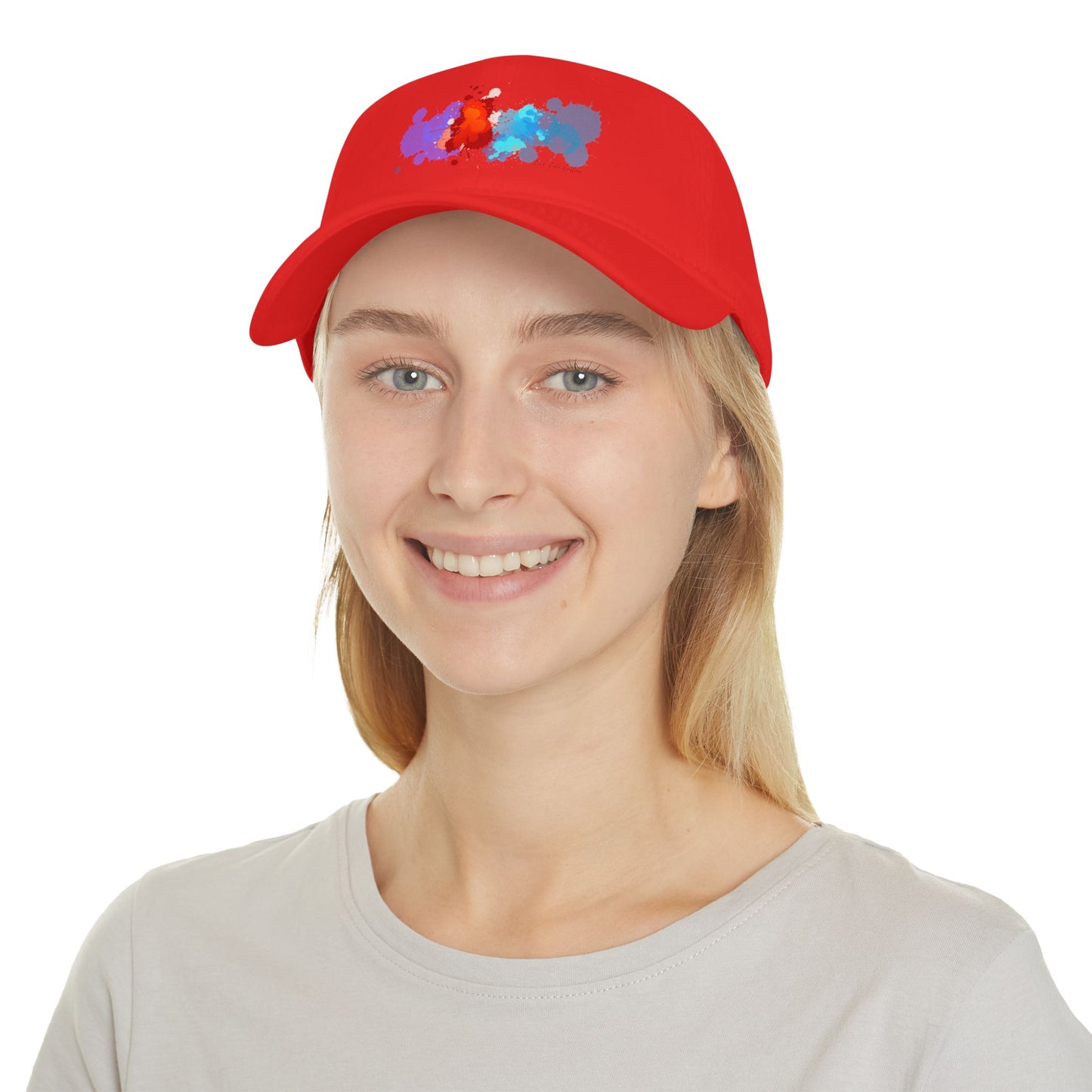 Low Profile Baseball Cap - A Splash