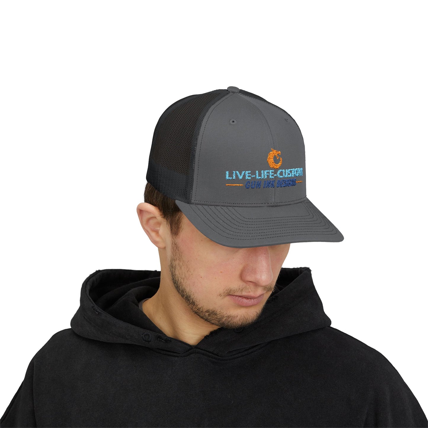 Snapback Trucker Cap - Live Life custom