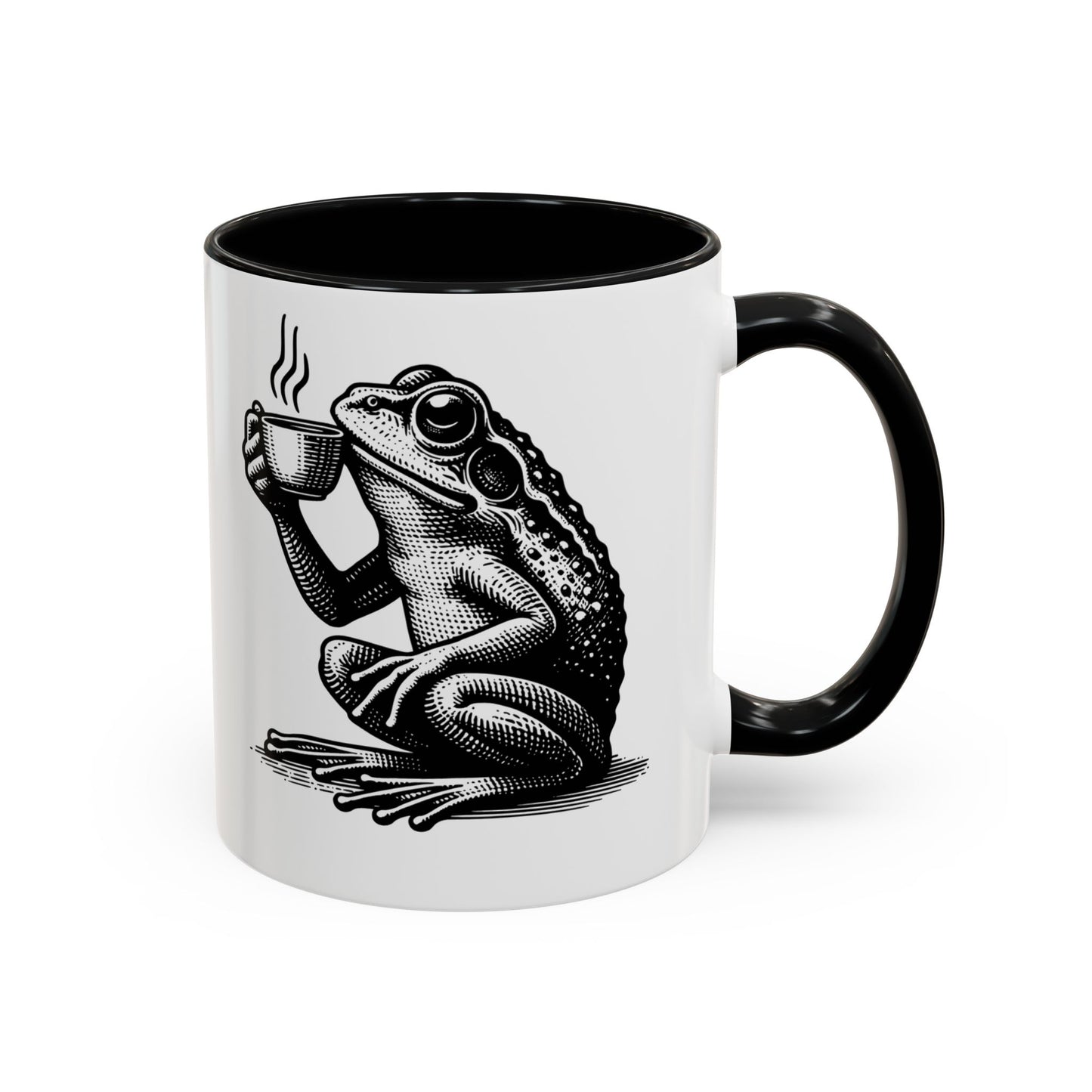 Accent Coffee Mug (11, 15oz) - Coffee Frogs