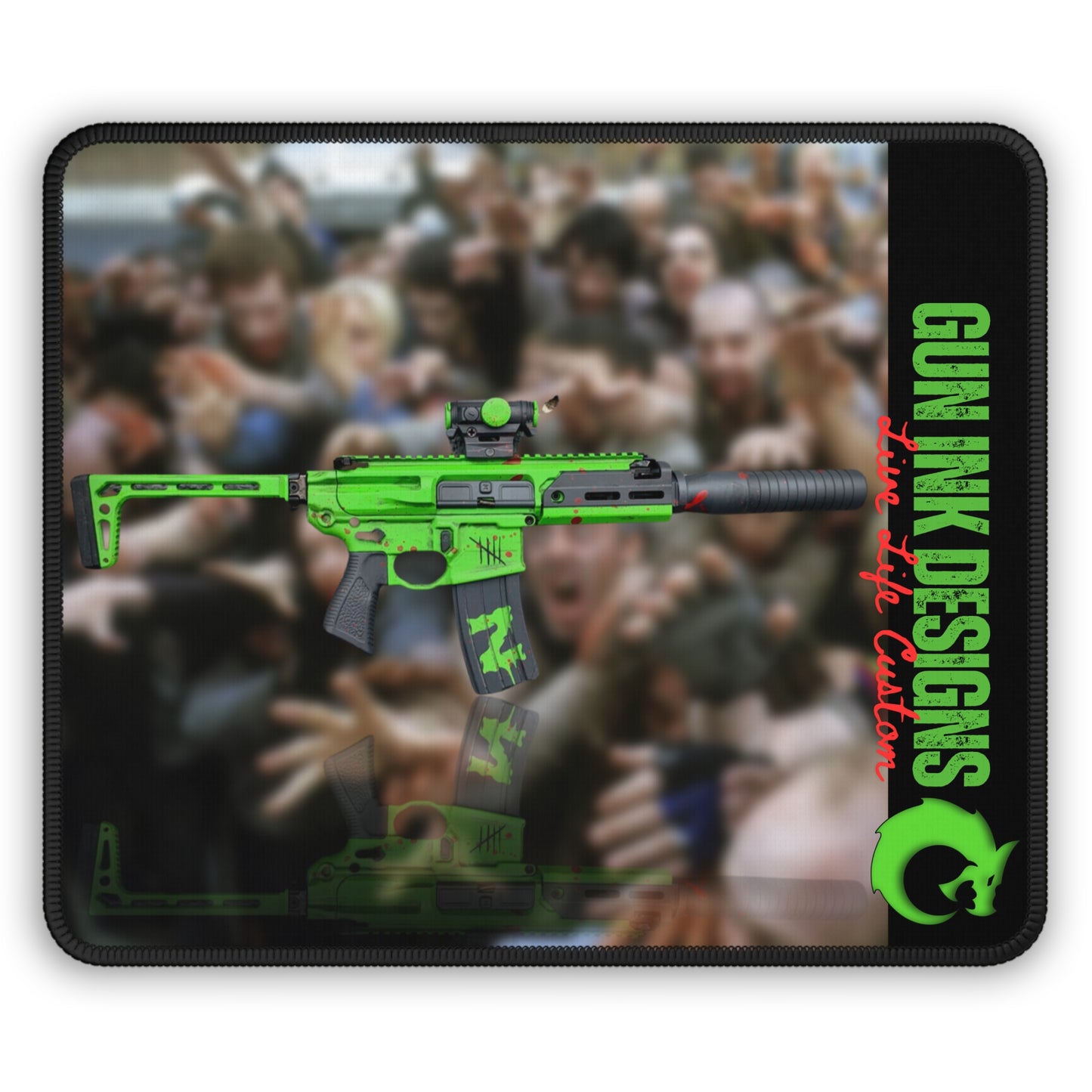 Gaming Mouse Pad - Zombie GoatGun