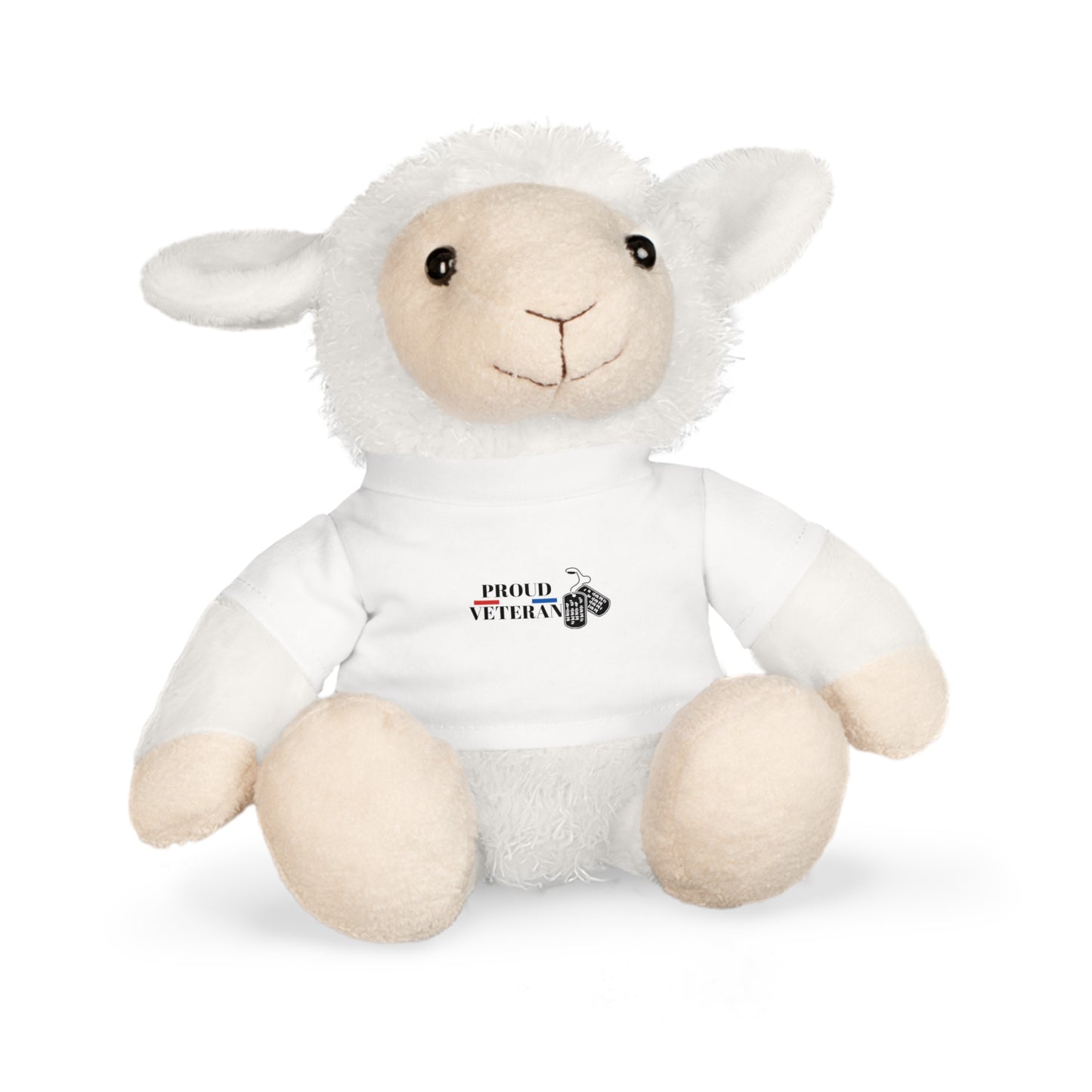 Plush Toy with T-Shirt - Proud Veteran