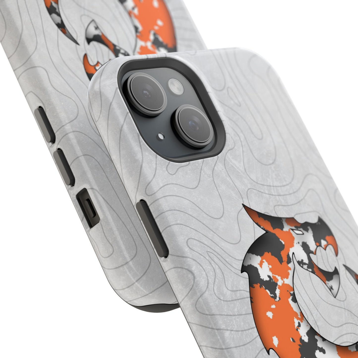 Magnetic Tough Cases - Topo QR code