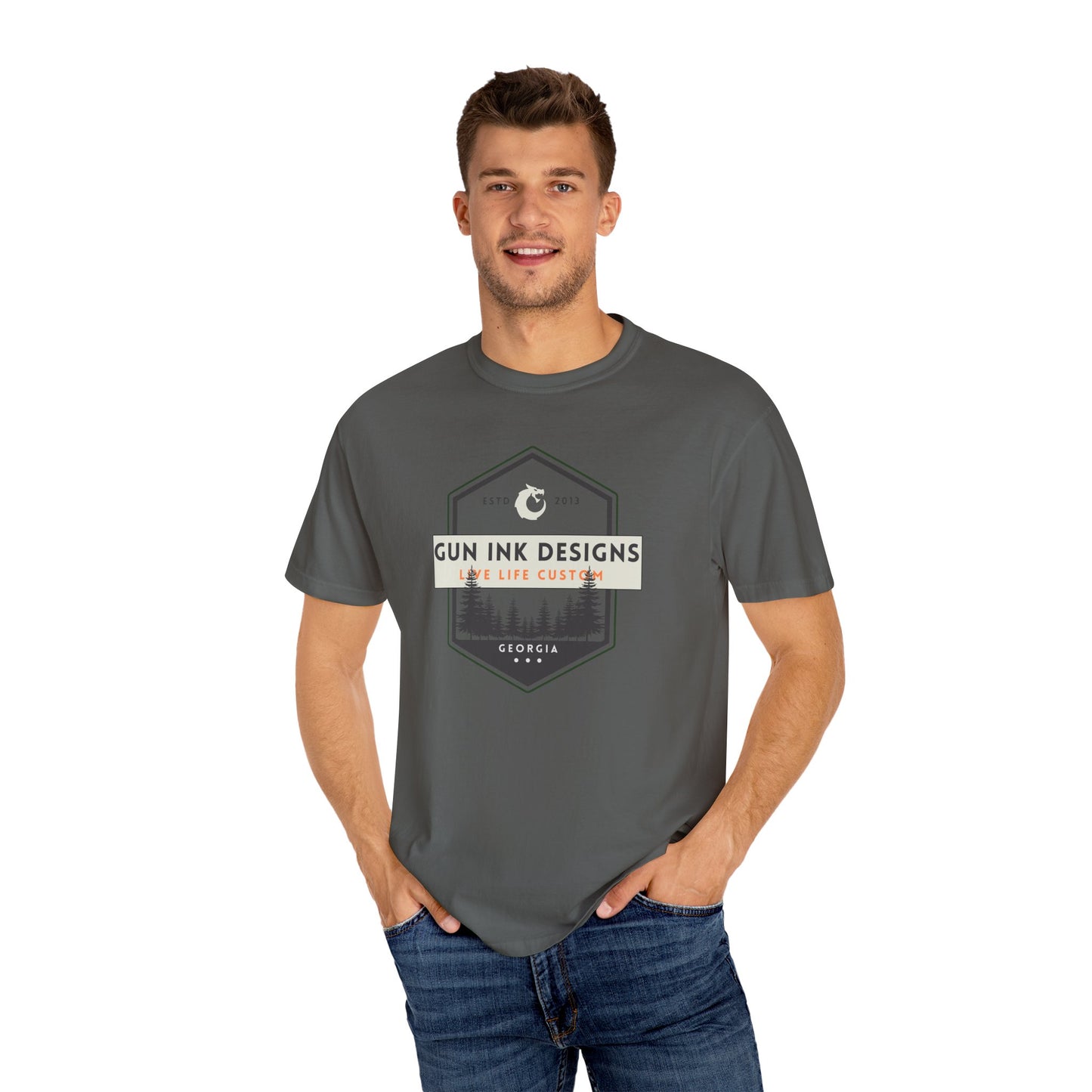 Unisex Garment-Dyed T-shirt -Georgia