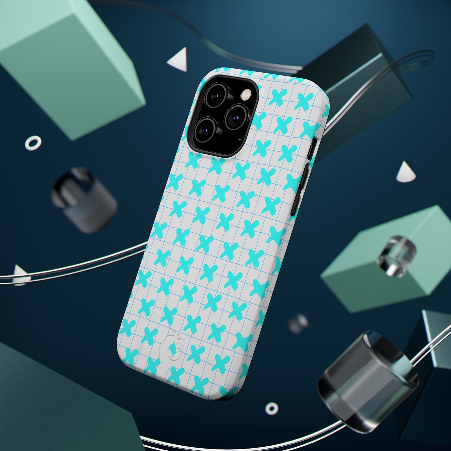 Magnetic Tough Cases - Blue X