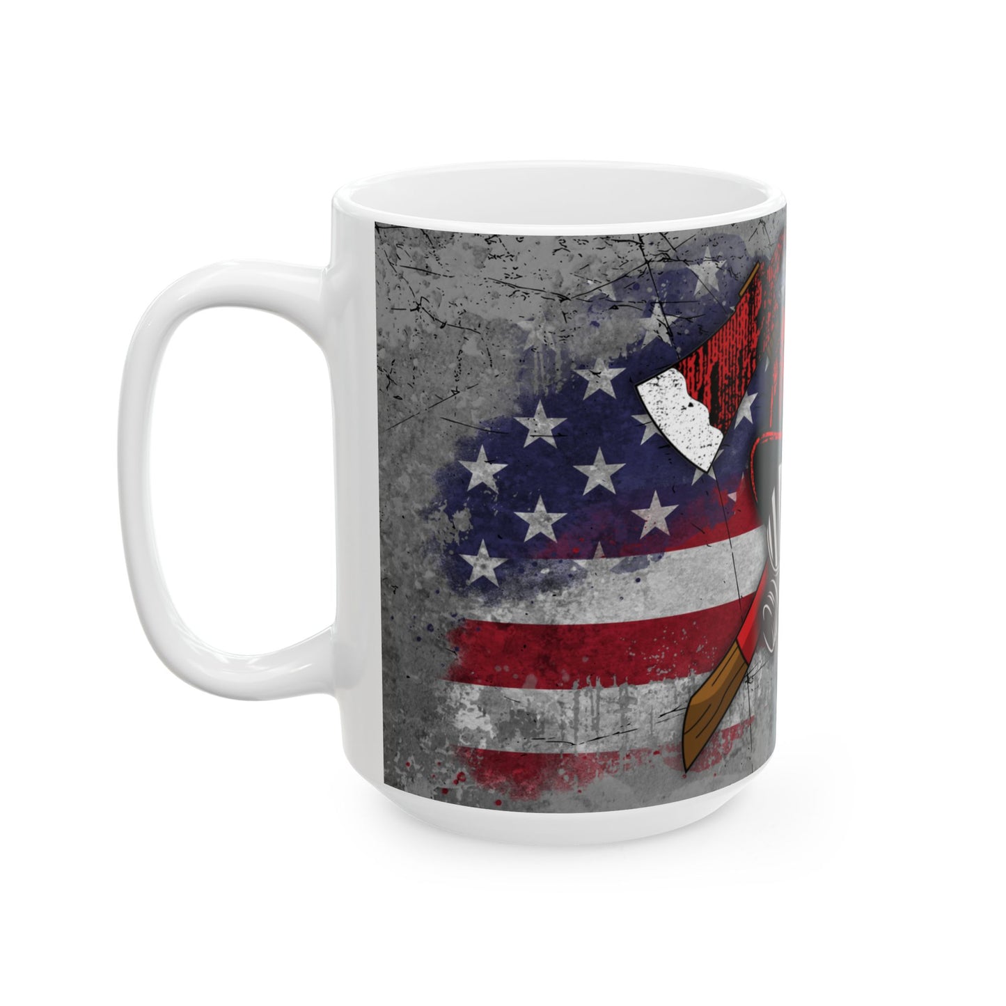 Firefighter's Coffee Mug | Perfect Gift for Firefighters, Firehouse Decor,