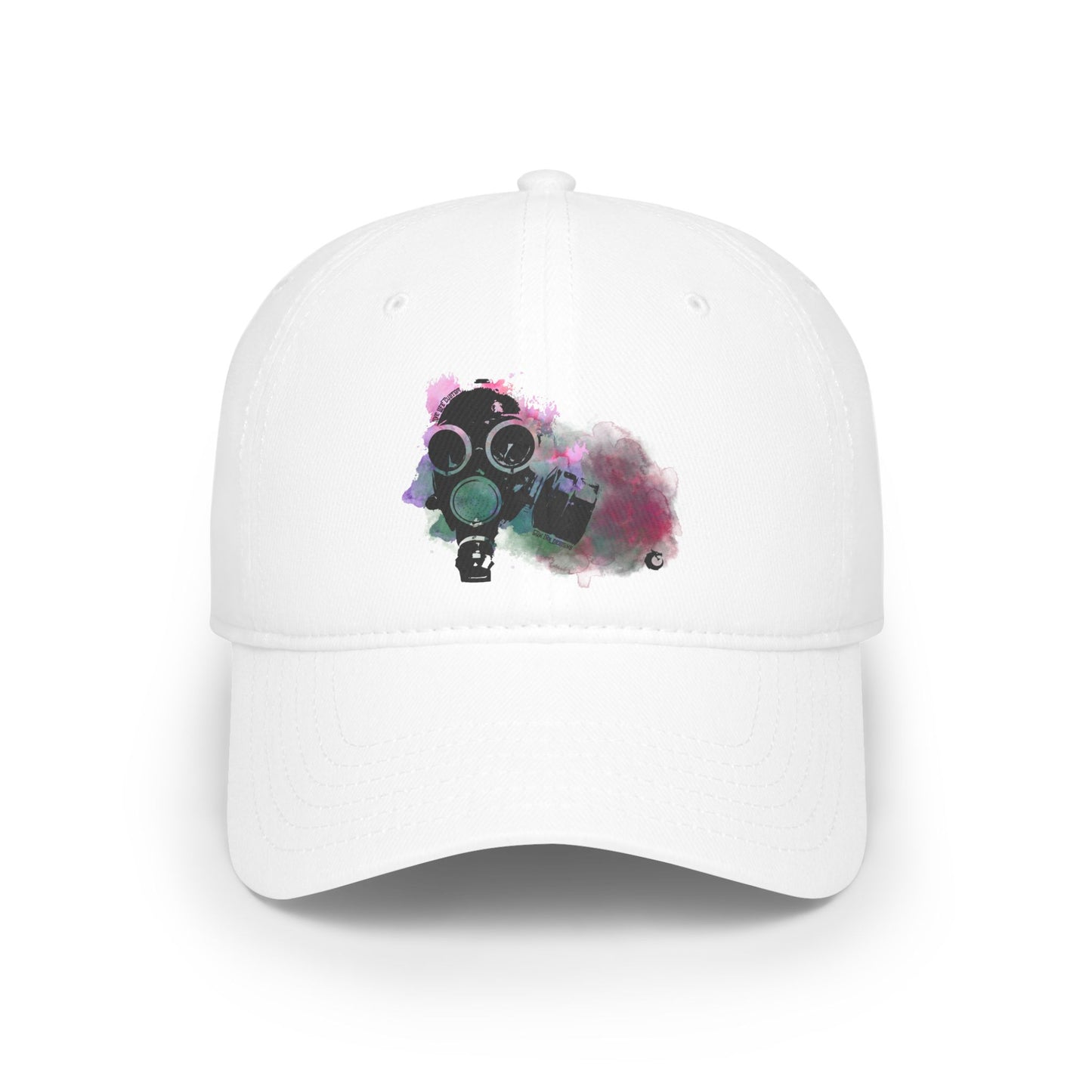 Low Profile Baseball Cap - Gas Mask