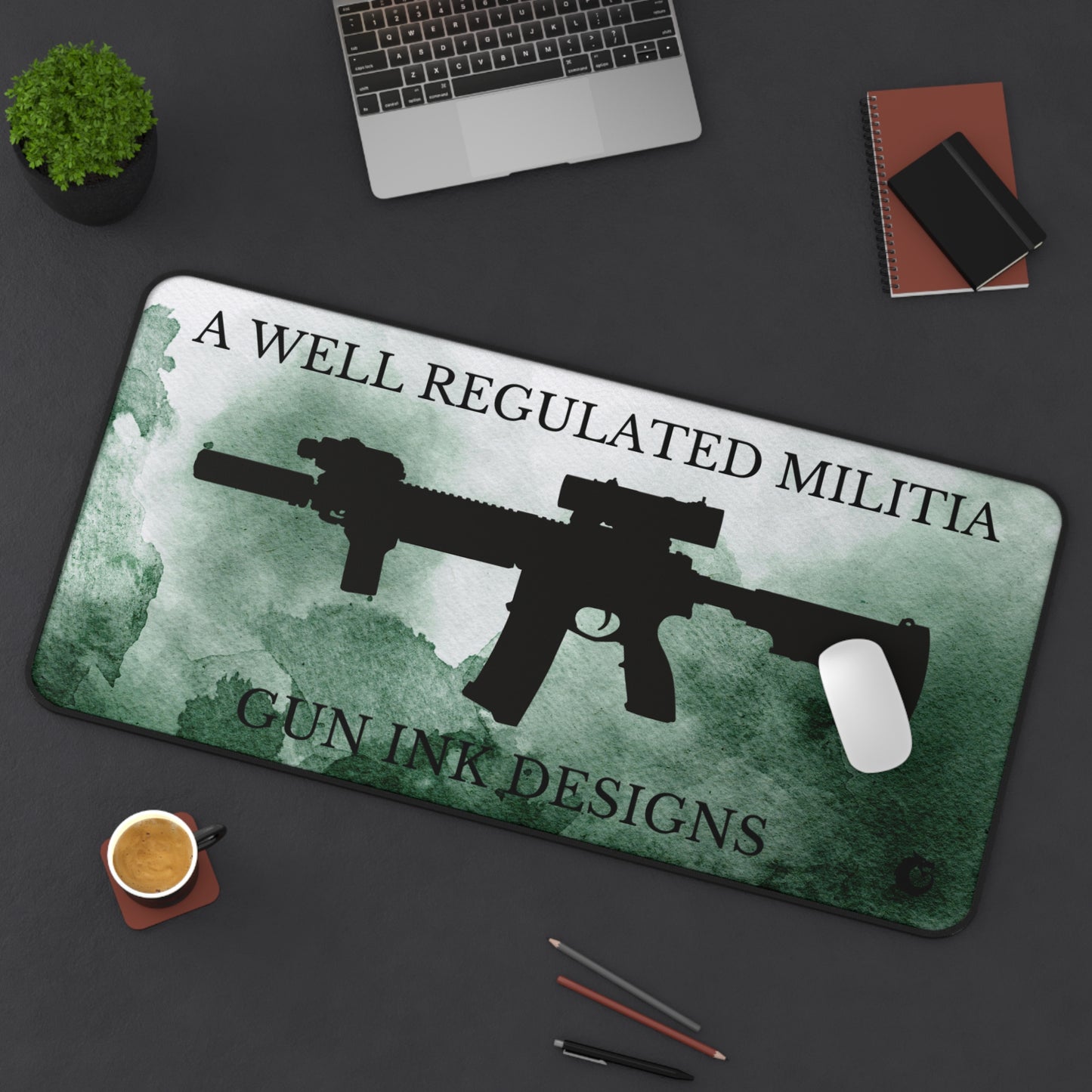 Desk Mat A Well Regulated Militia