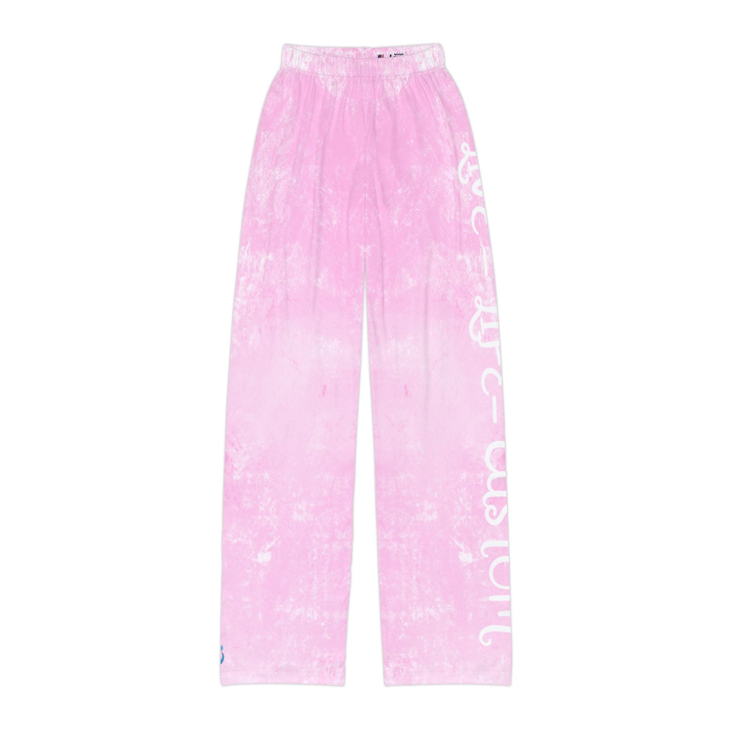 Kids Pajama Pants - Live Life custom pink