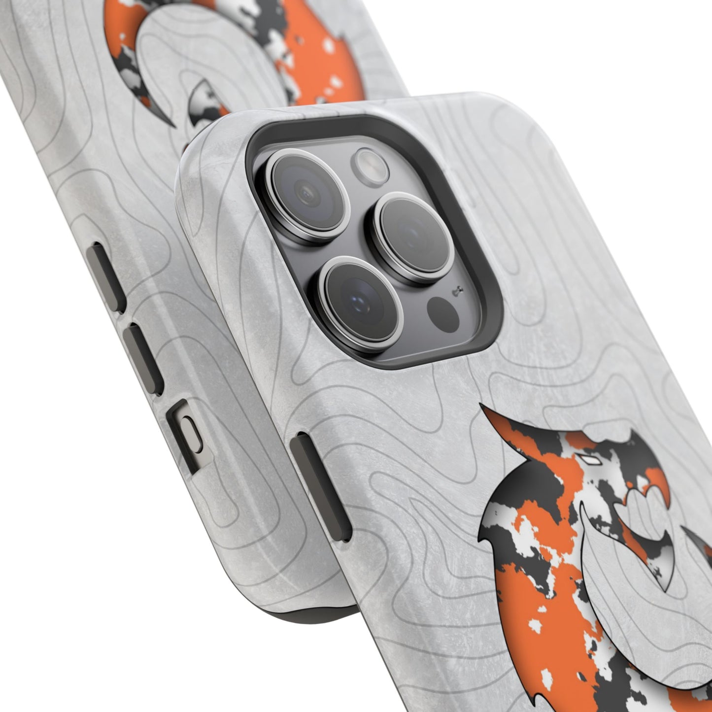 Magnetic Tough Cases - Topo QR code