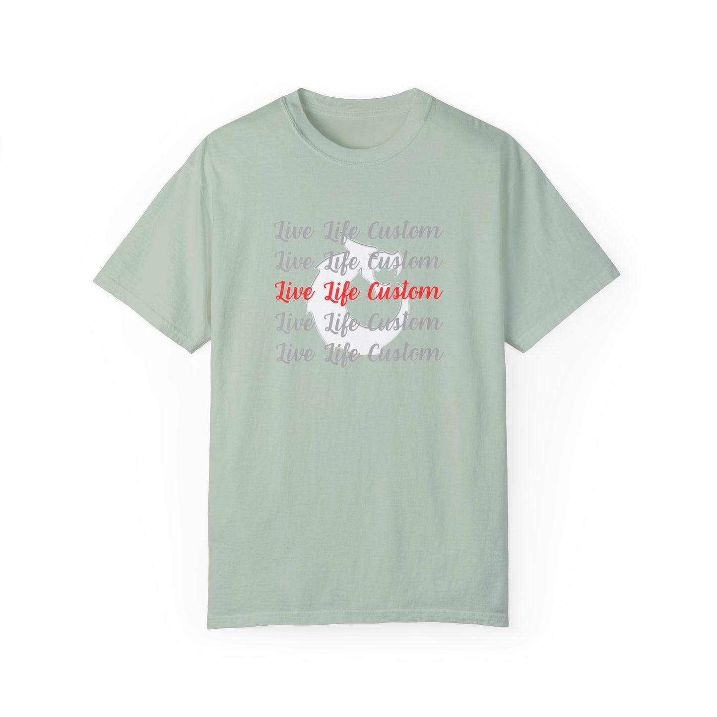 Garment-Dyed T-shirt - LLC Stacked