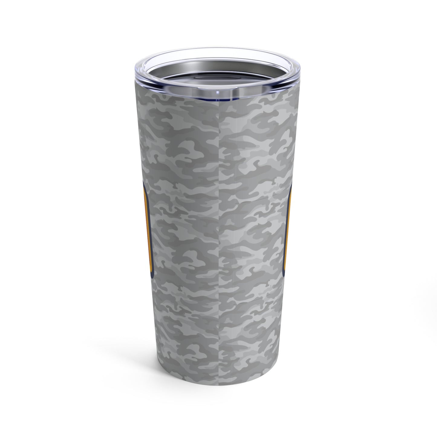 Tumbler 20oz - Faded Camo logo