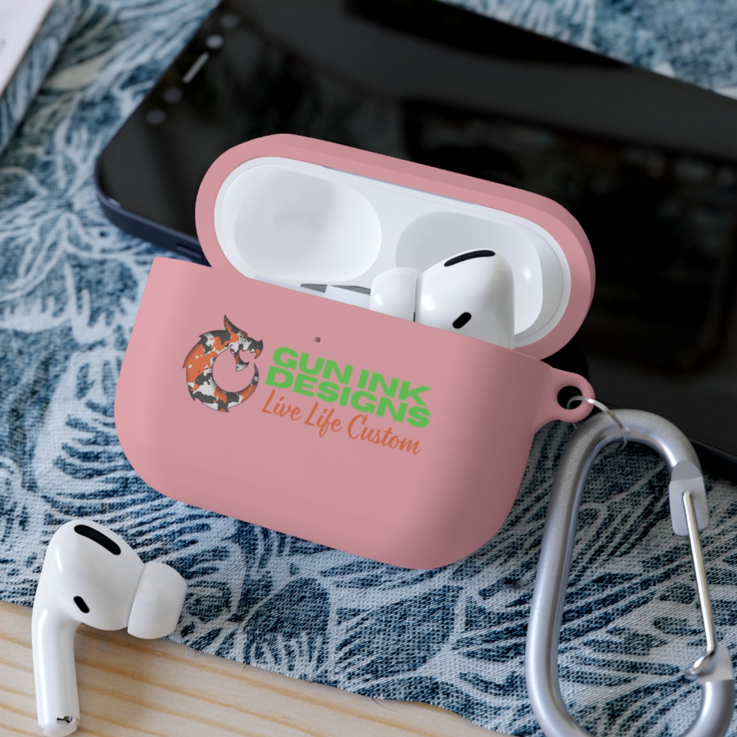 AirPods and AirPods Pro Case Cover - Koi Dragon