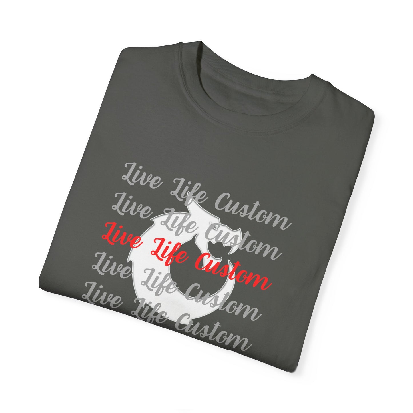 Garment-Dyed T-shirt - LLC Stacked