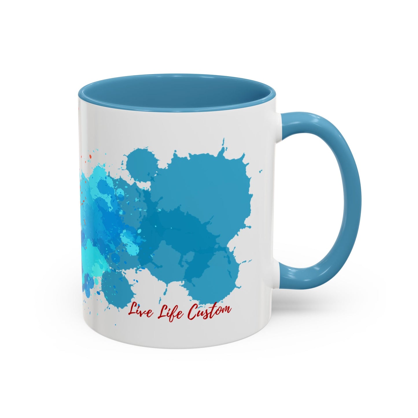 Accent Coffee Mug (11, 15oz) - Splash of life