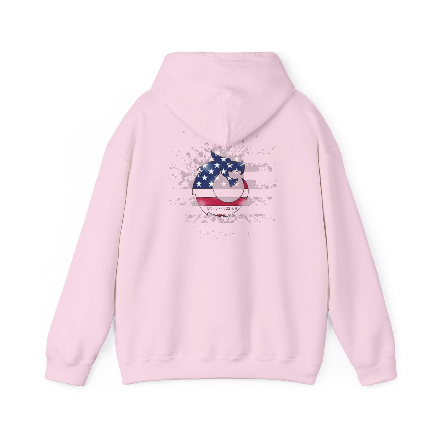Heavy Blend™ Hooded Sweatshirt - 3D Flag
