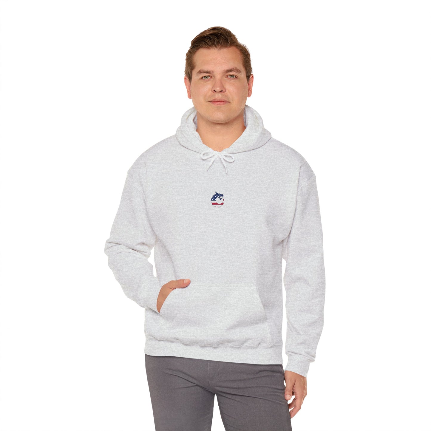 Heavy Blend™ Hooded Sweatshirt - 3D Flag
