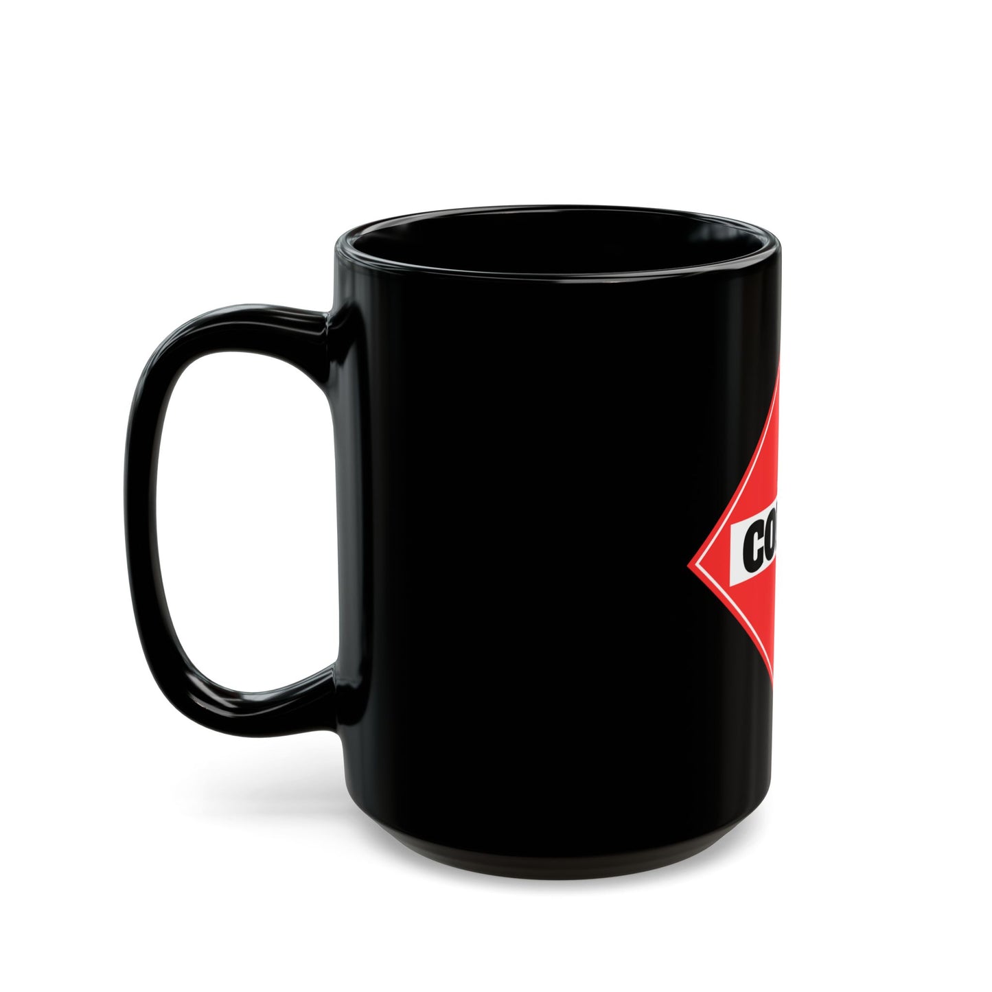 Black Mug (11oz, 15oz) - Fueled by Coffee
