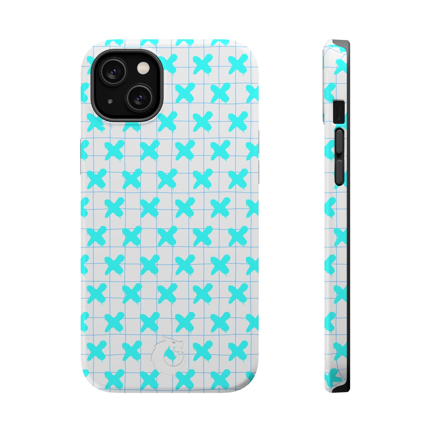 Magnetic Tough Cases - Blue X