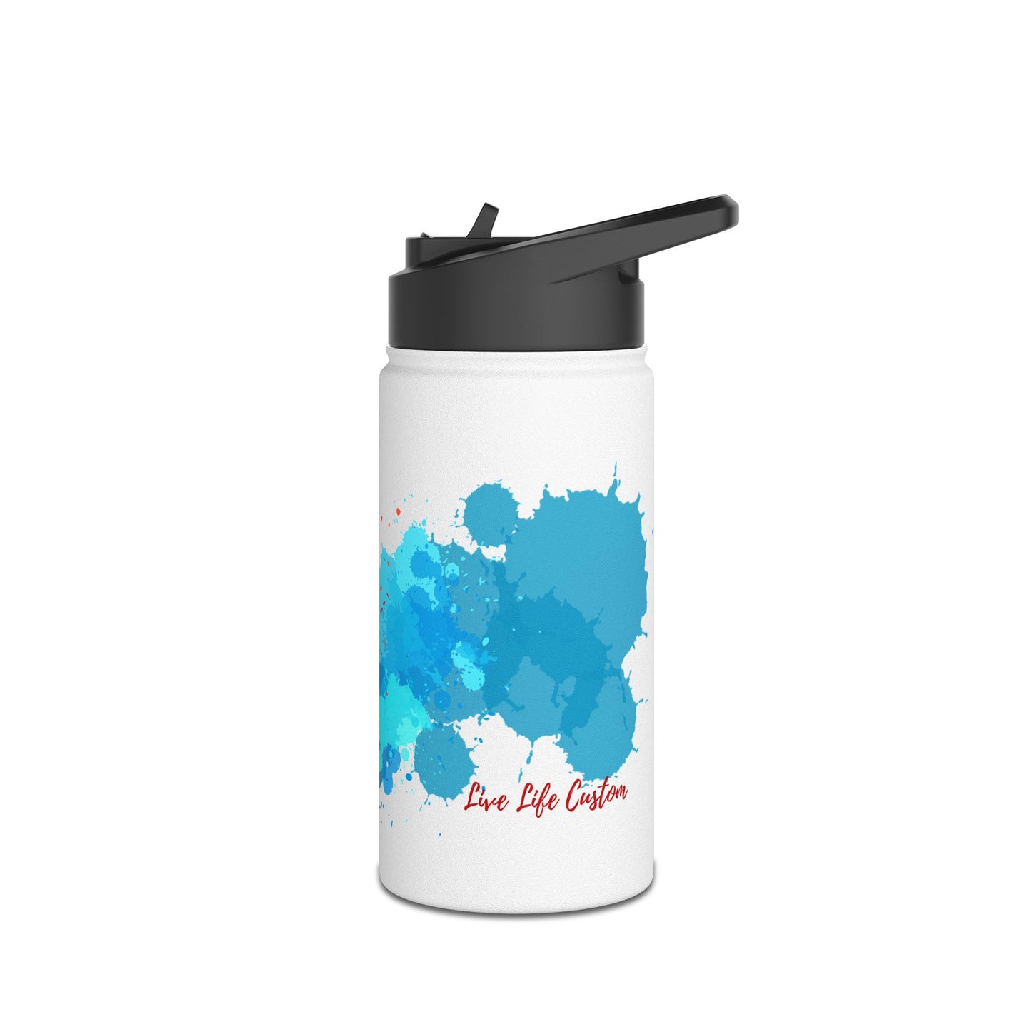 Stainless Steel Water Bottle, Standard Lid - The Splash