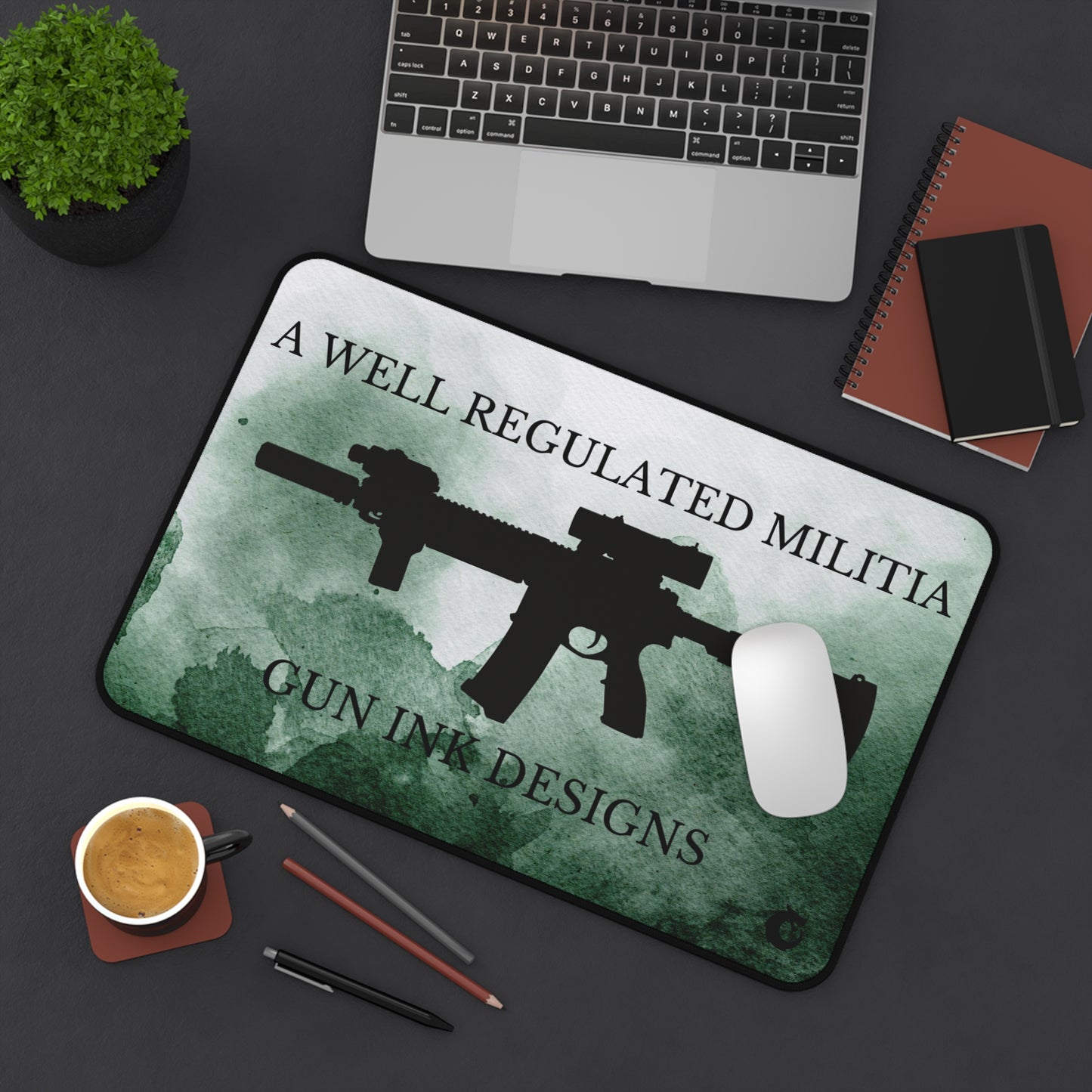 Desk Mat A Well Regulated Militia