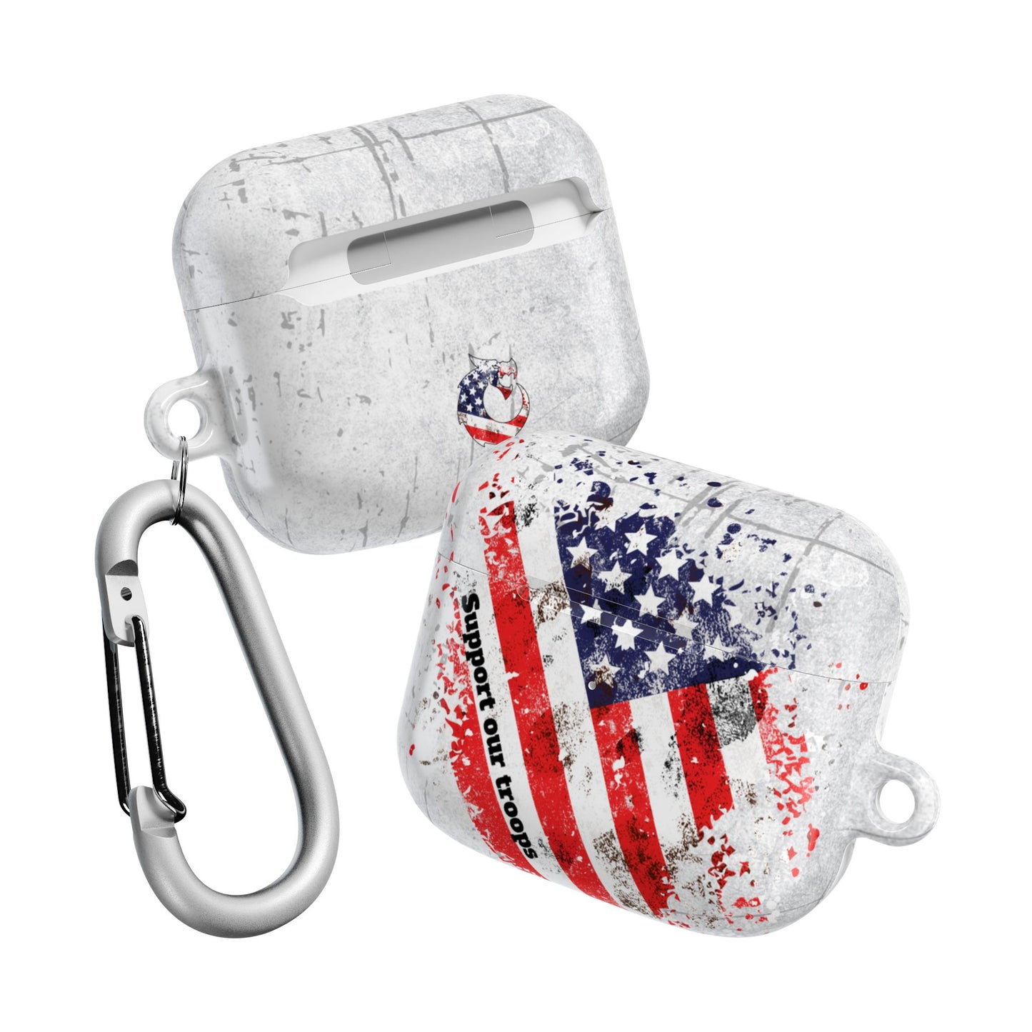 Patriotic AirPod Cases - Support Our Troops Design