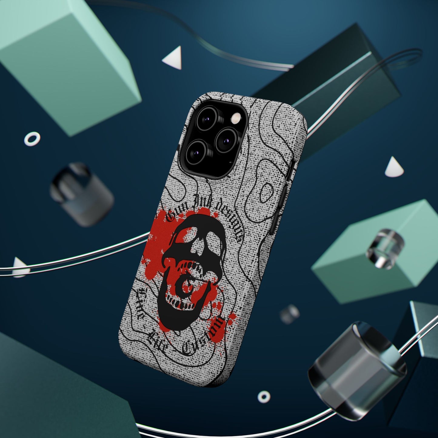 Magnetic Tough Cases - Skull