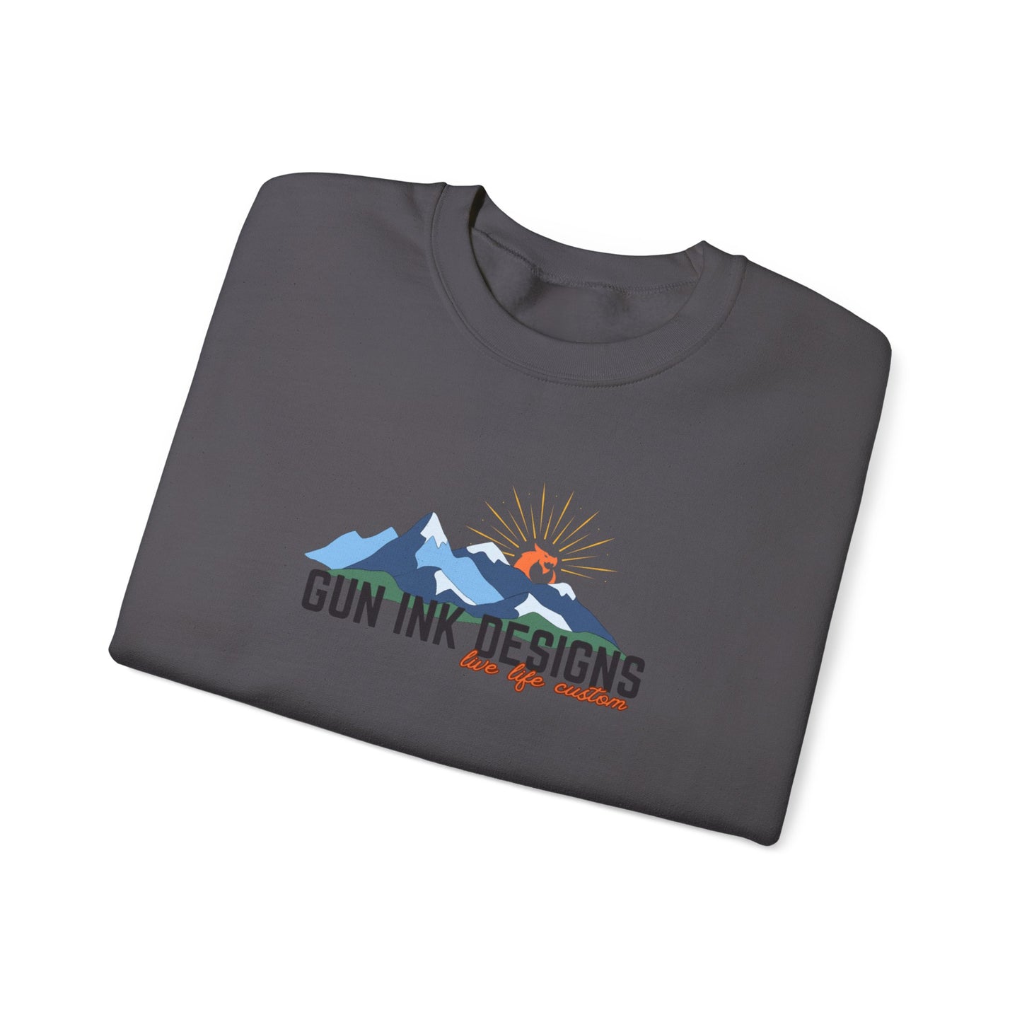 Heavy Blend™ Crewneck Sweatshirt - Dragon Sunrise