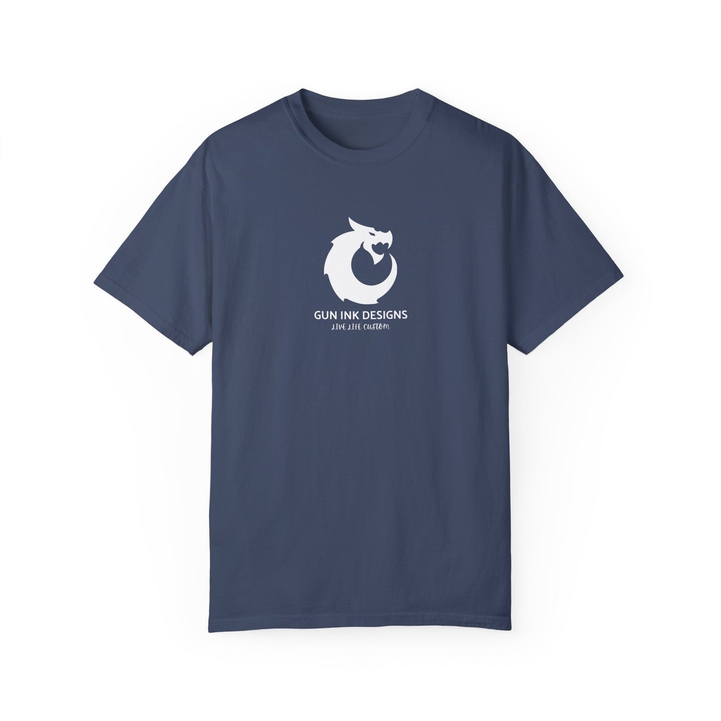 Garment-Dyed T-shirt - White Dragon