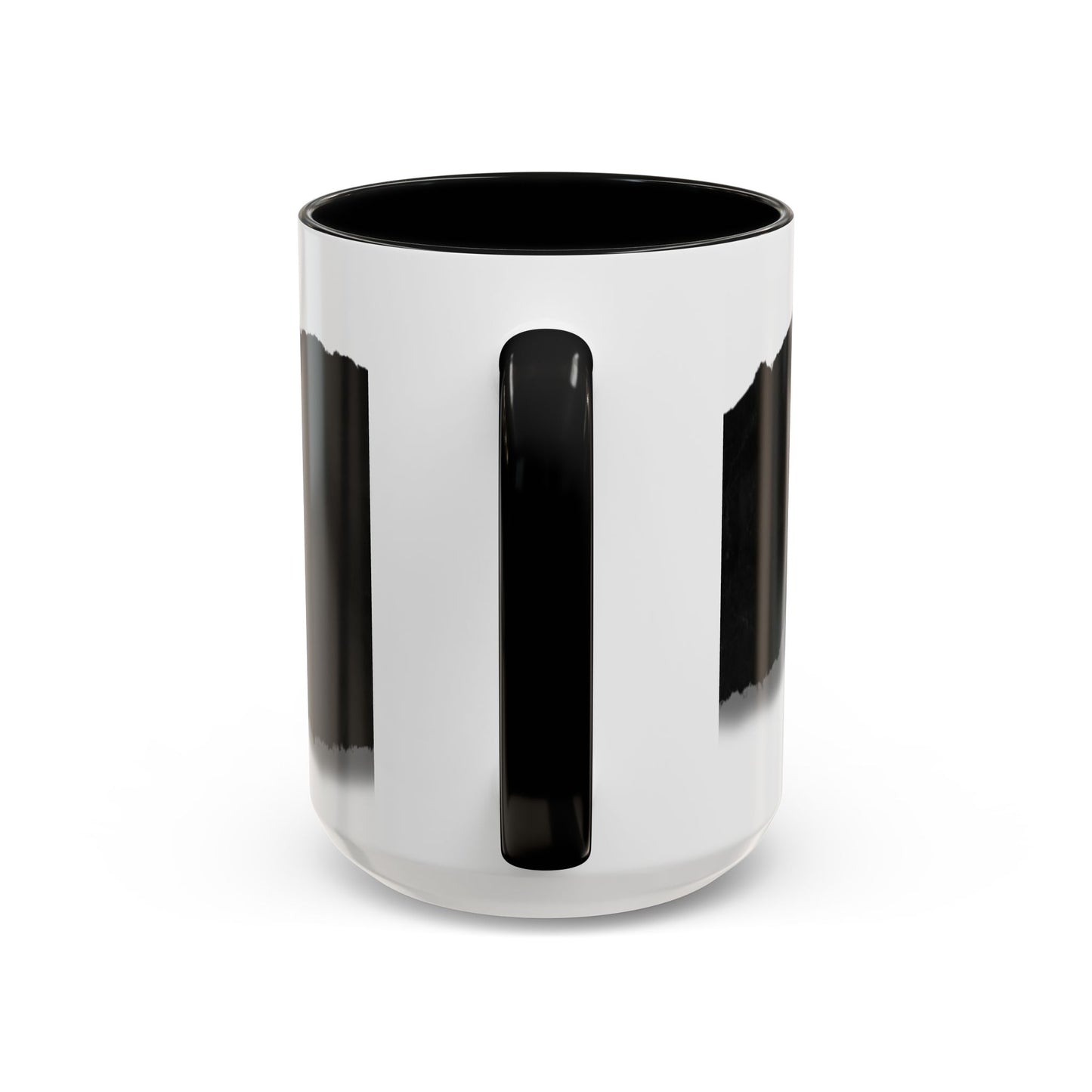 Accent Coffee Mug (11, 15oz) - Torn Paper