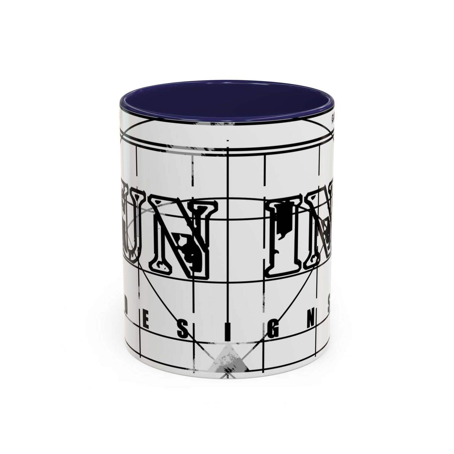 Accent Coffee Mug (11, 15oz) - GID Draft Graphic