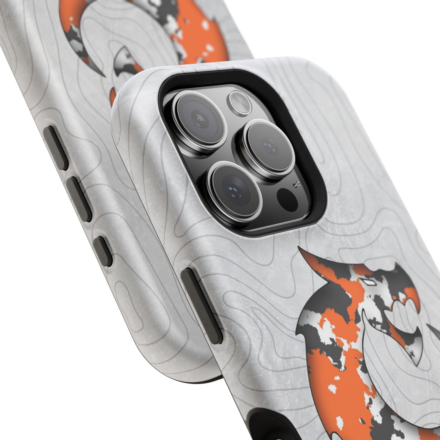 Magnetic Tough Cases - Topo QR code