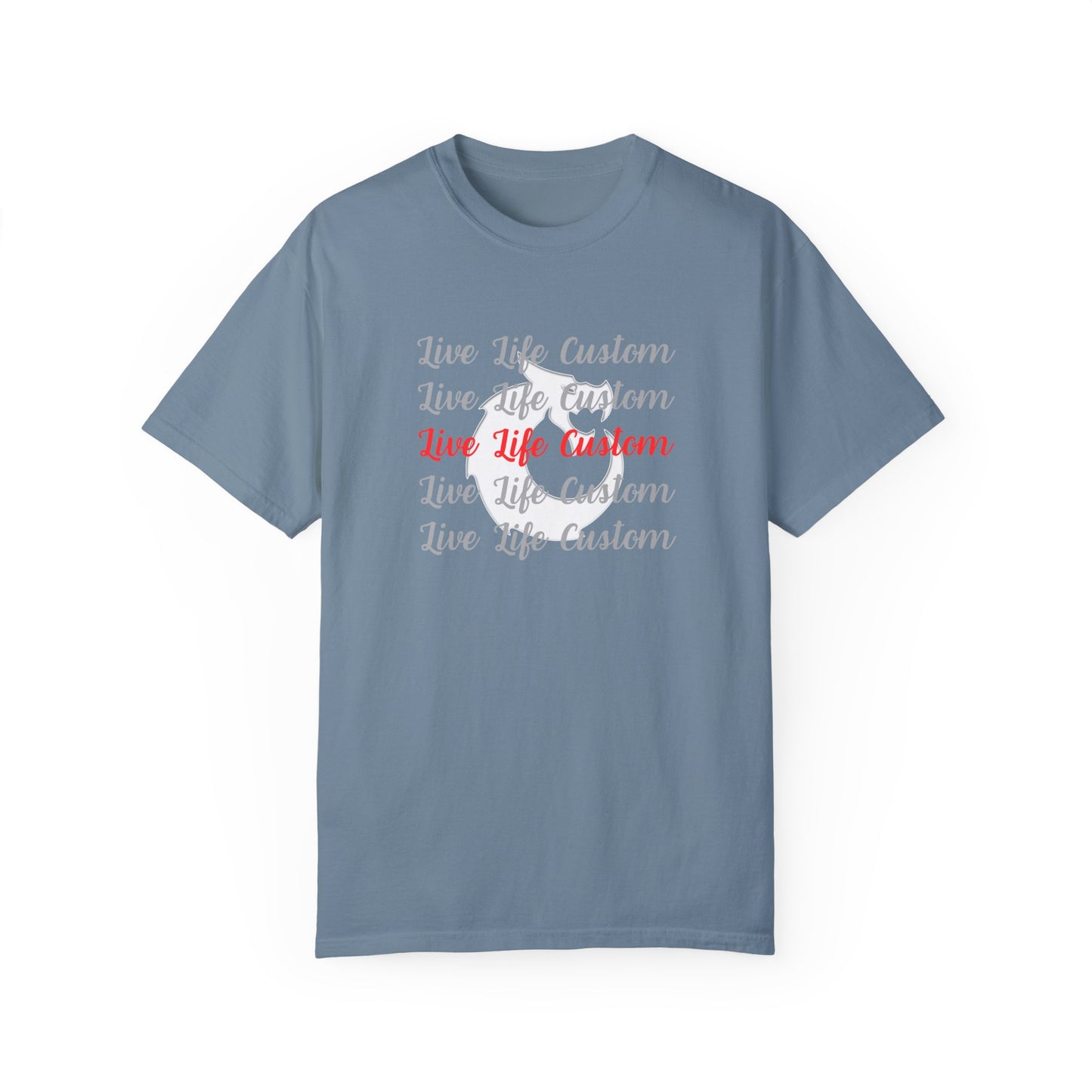Garment-Dyed T-shirt - LLC Stacked