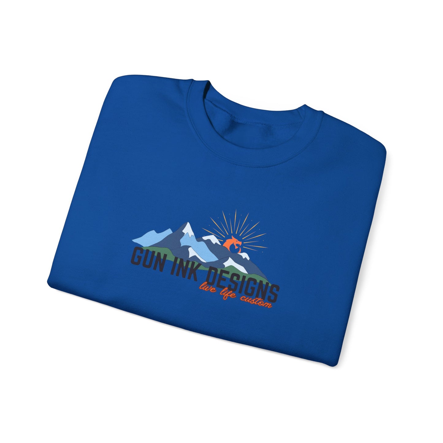 Heavy Blend™ Crewneck Sweatshirt - Dragon Sunrise