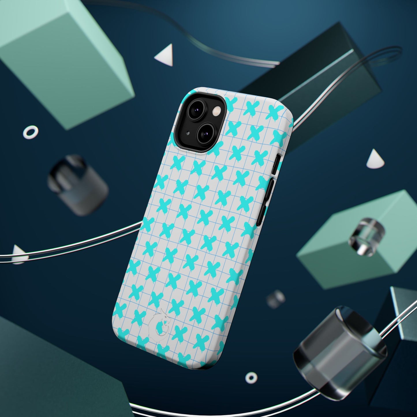 Magnetic Tough Cases - Blue X