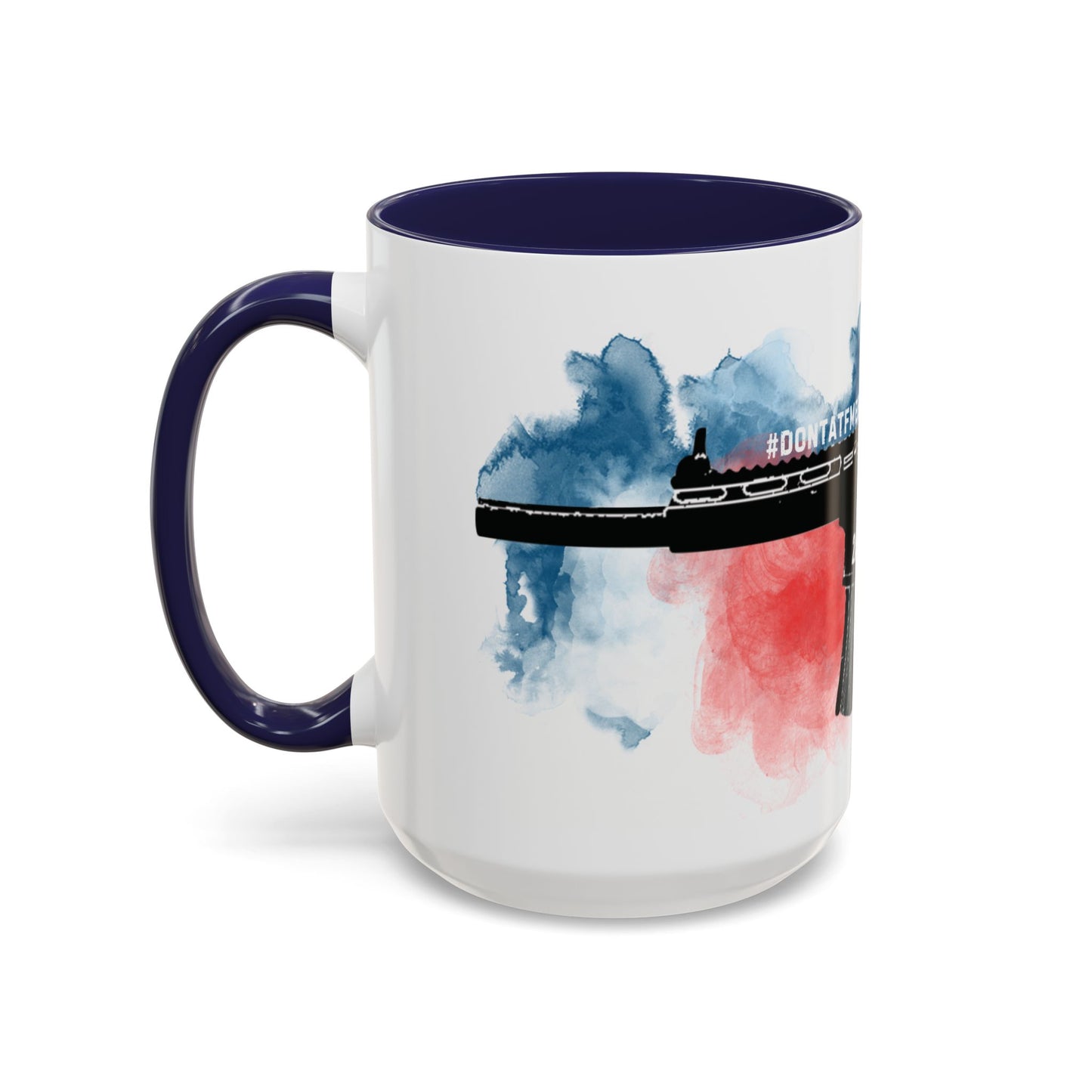 Accent Coffee Mug (11, 15oz) - #DONTATFMEBRO
