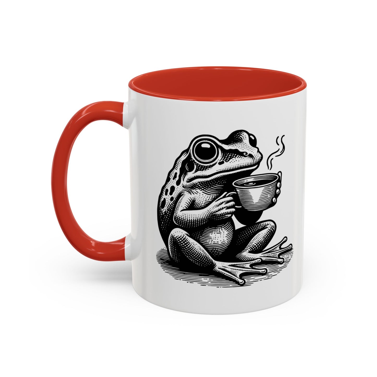 Accent Coffee Mug (11, 15oz) - Coffee Frogs