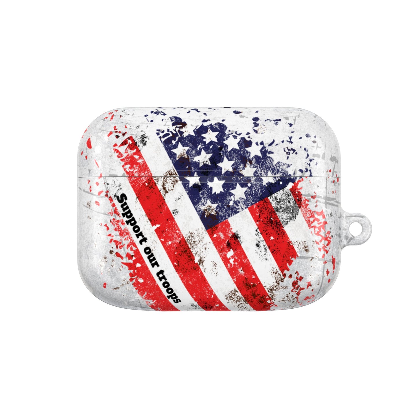 Patriotic AirPod Cases - Support Our Troops Design