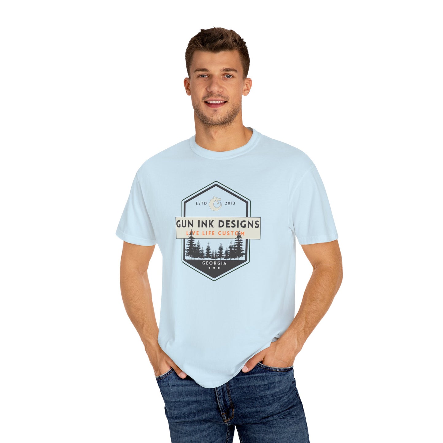 Unisex Garment-Dyed T-shirt -Georgia