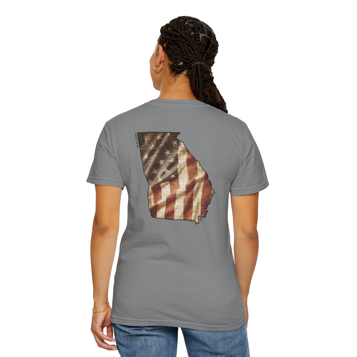 Garment-Dyed T-shirt - We The People - Georgia