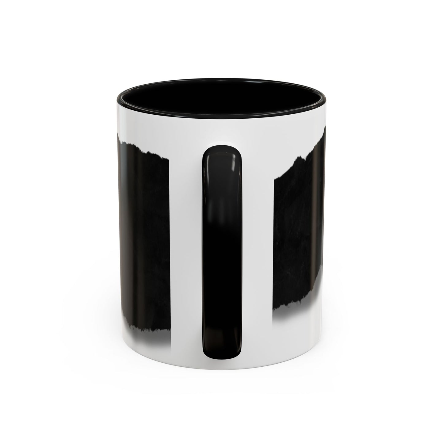 Accent Coffee Mug (11, 15oz) - Torn Paper