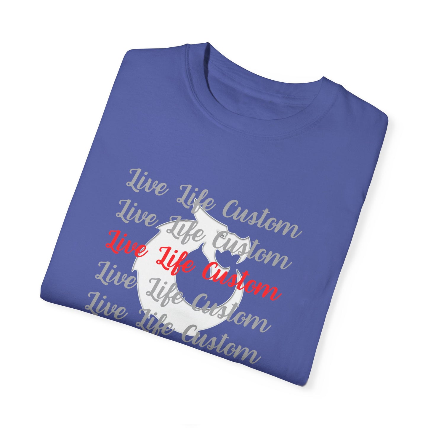 Garment-Dyed T-shirt - LLC Stacked