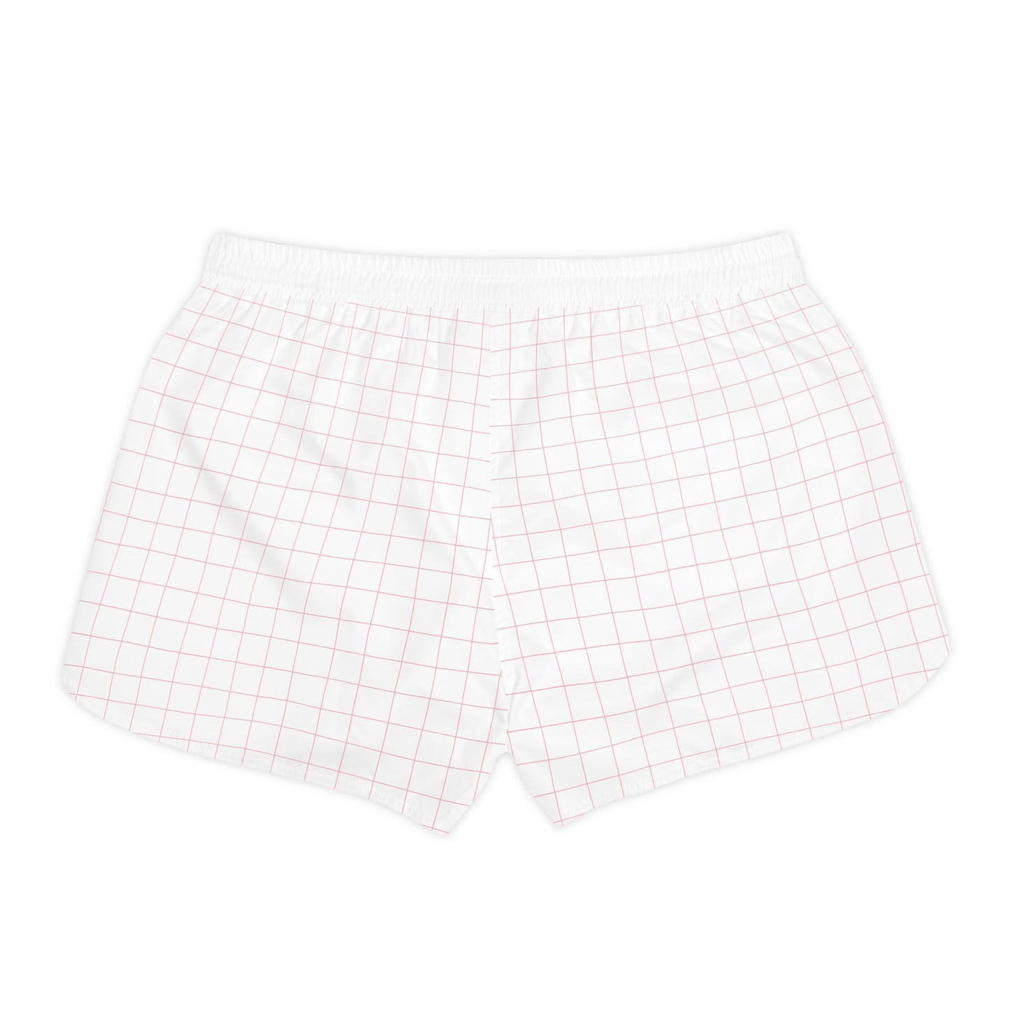 Women's Casual Shorts - Pink Check