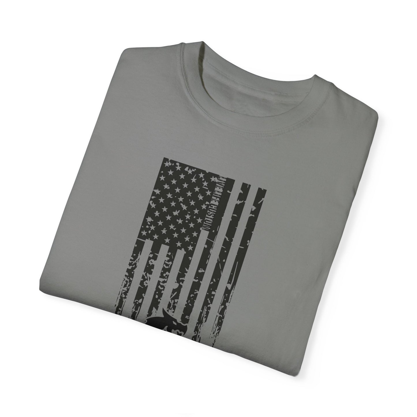 Garment-Dyed T-shirt - Distressed Flag