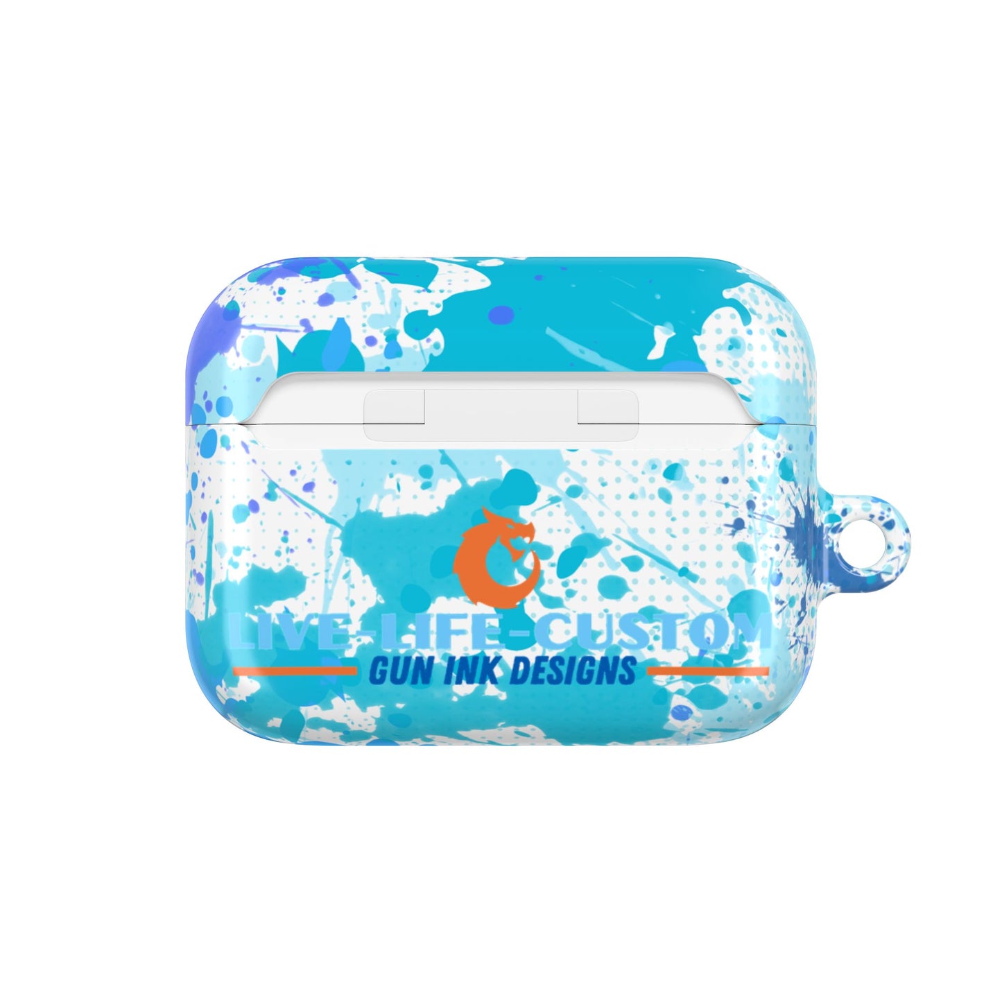 A Splash of Color AirPods Case - Live Life Custom Design