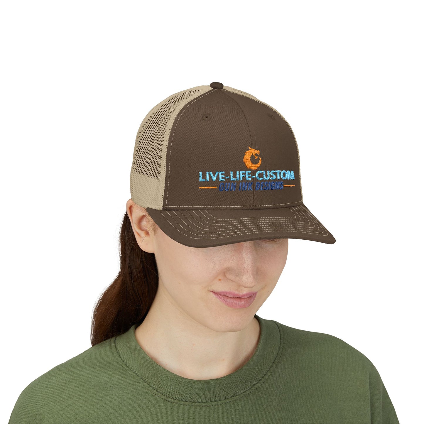 Snapback Trucker Cap - Live Life custom
