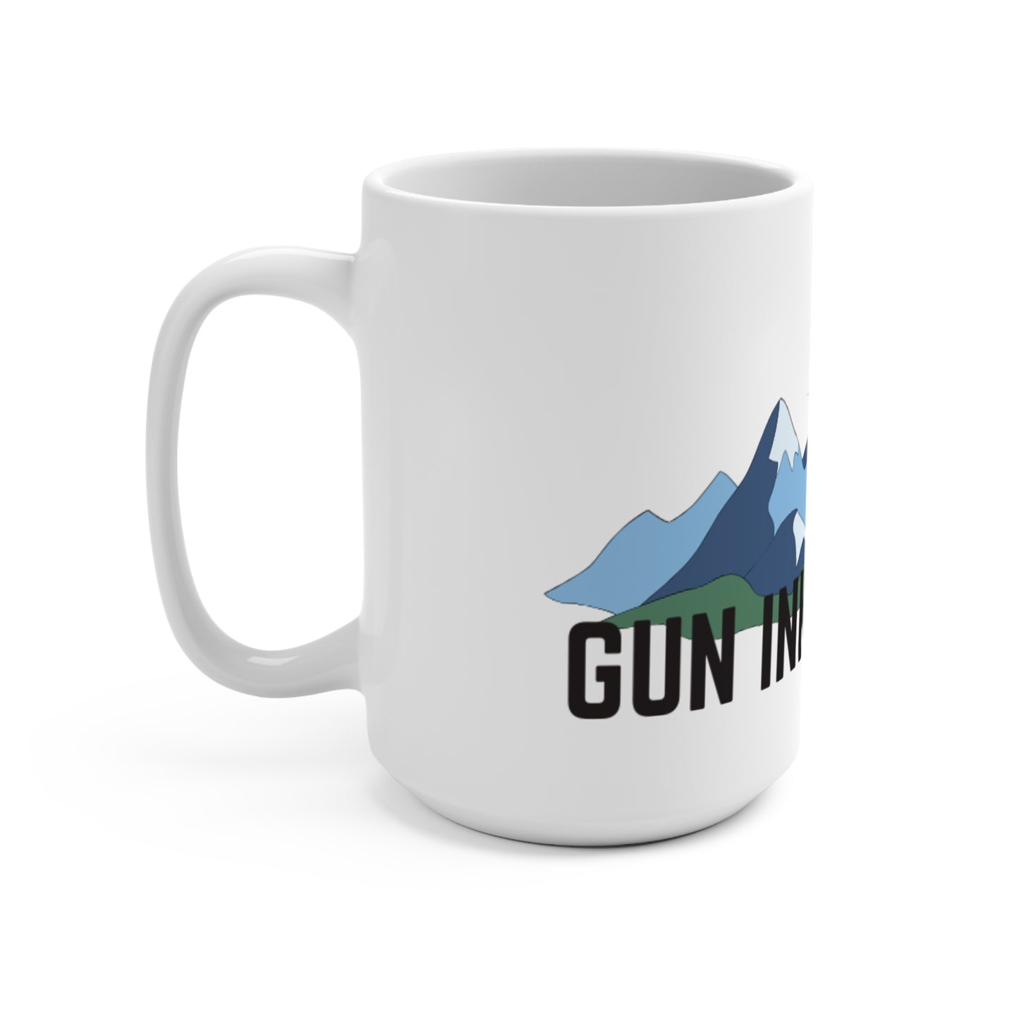 Mug (15oz for grown ups) - Dragon Sunrise
