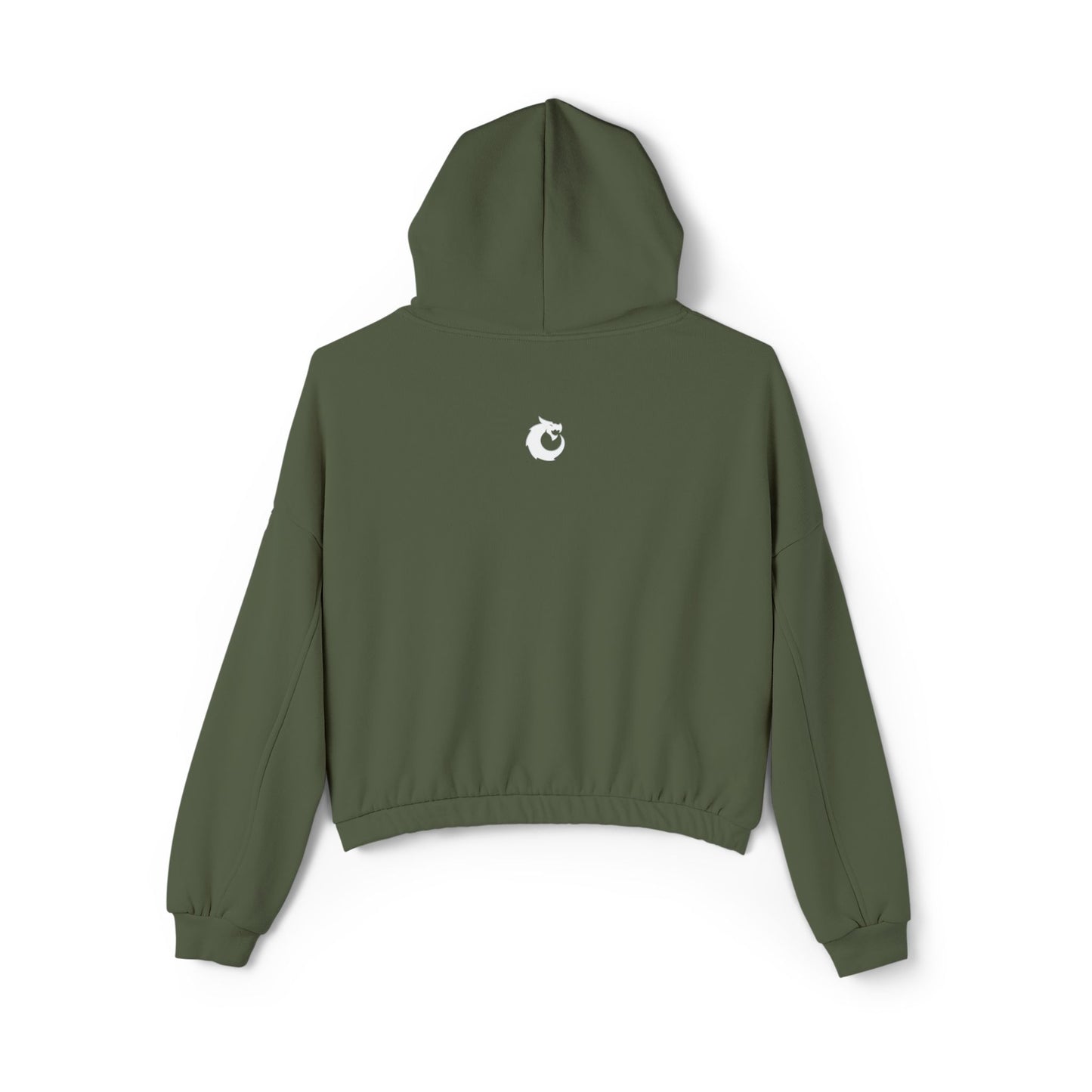 Women's Cinched Bottom Hoodie - Stay strapped