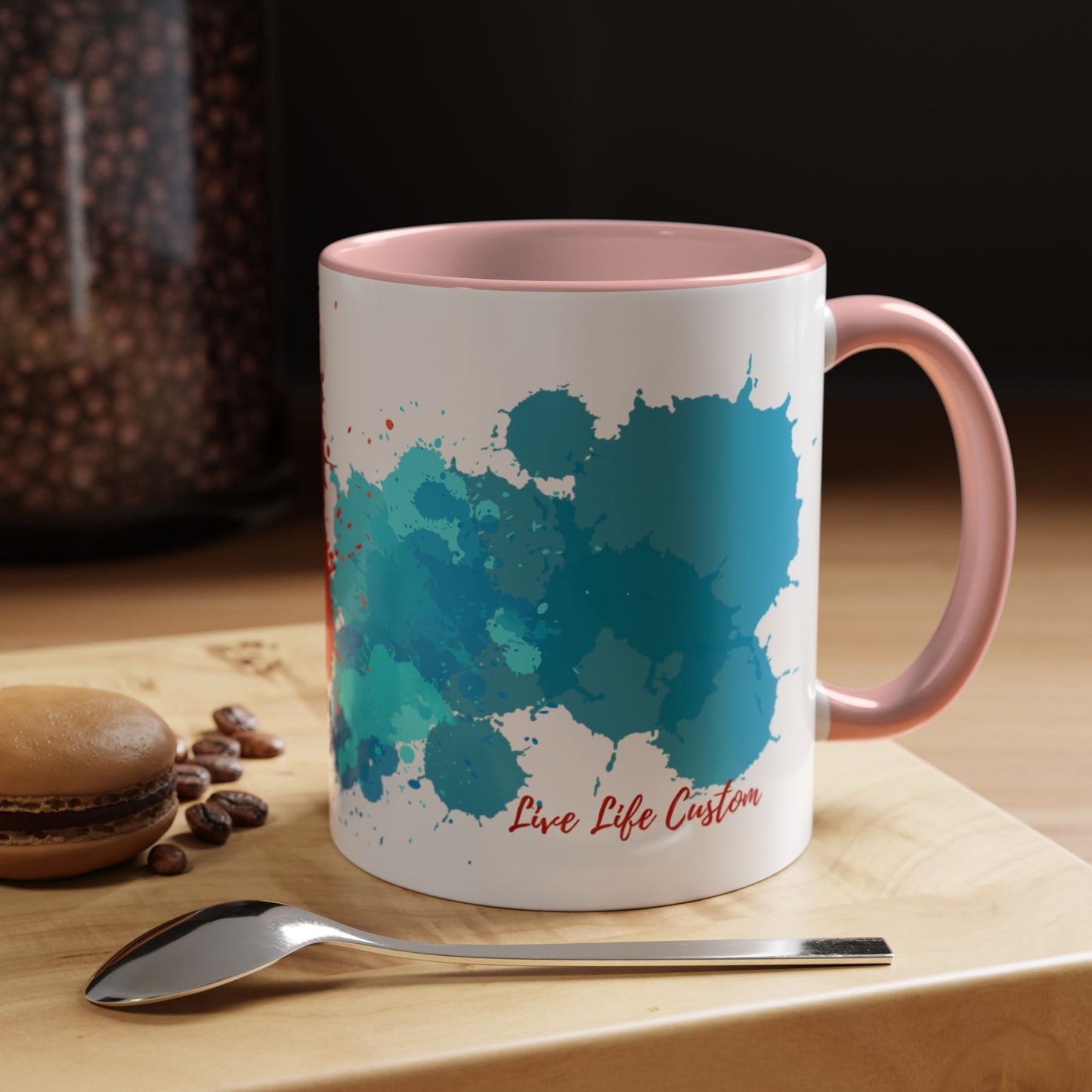 Accent Coffee Mug (11, 15oz) - Splash of life