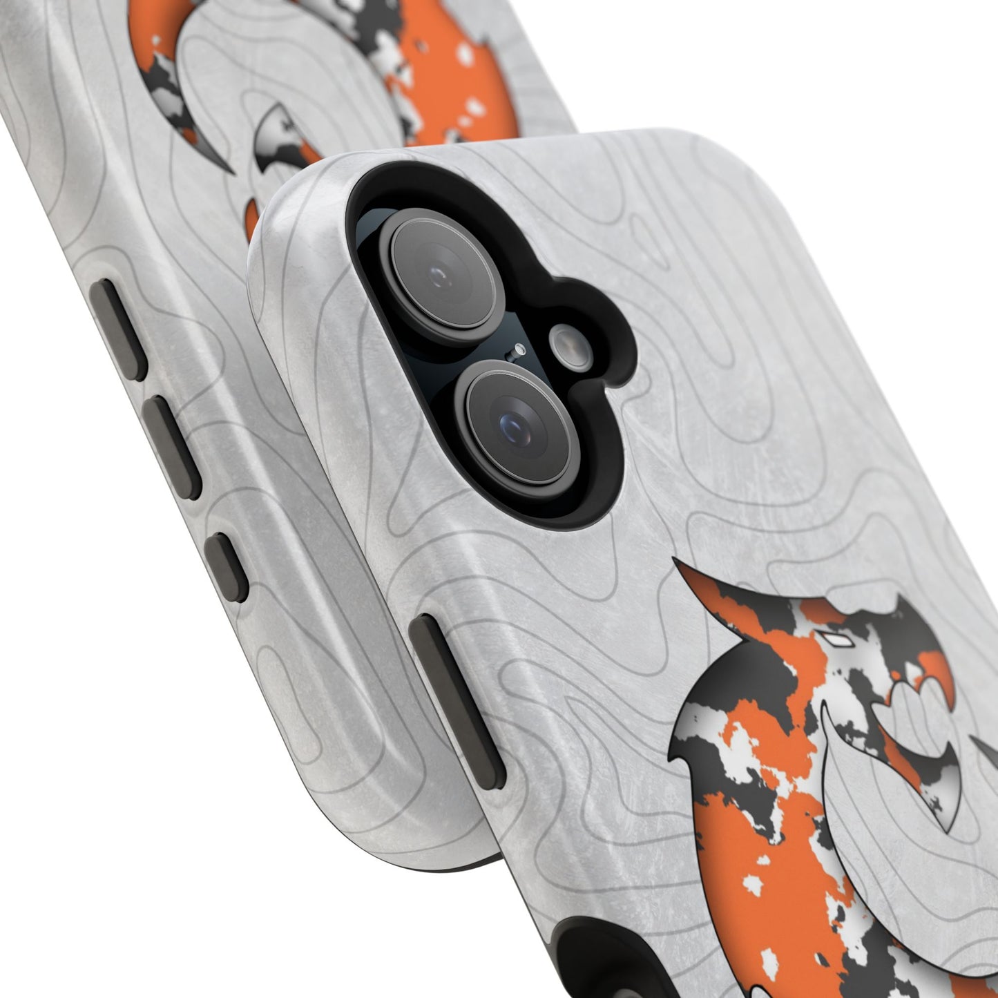Magnetic Tough Cases - Topo QR code