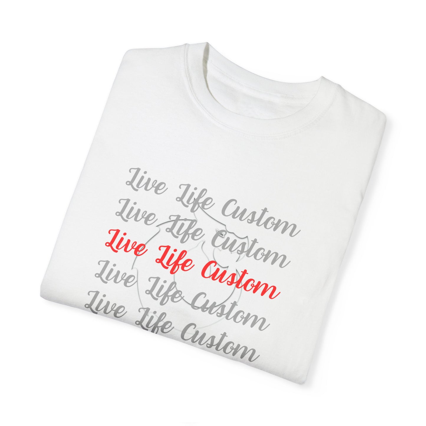 Garment-Dyed T-shirt - LLC Stacked
